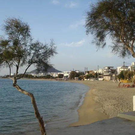 펜션 Charming Traditional House In Agia Anna Beach *